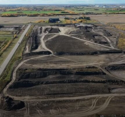 Construction image of Enoch Cree Nation development