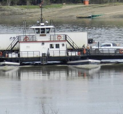 The ferry link connecting Highway 697 in BC's Lower Mainland