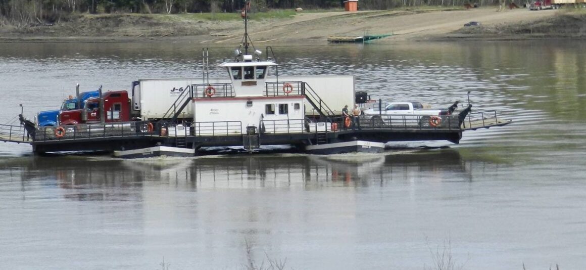 The ferry link connecting Highway 697 in BC's Lower Mainland