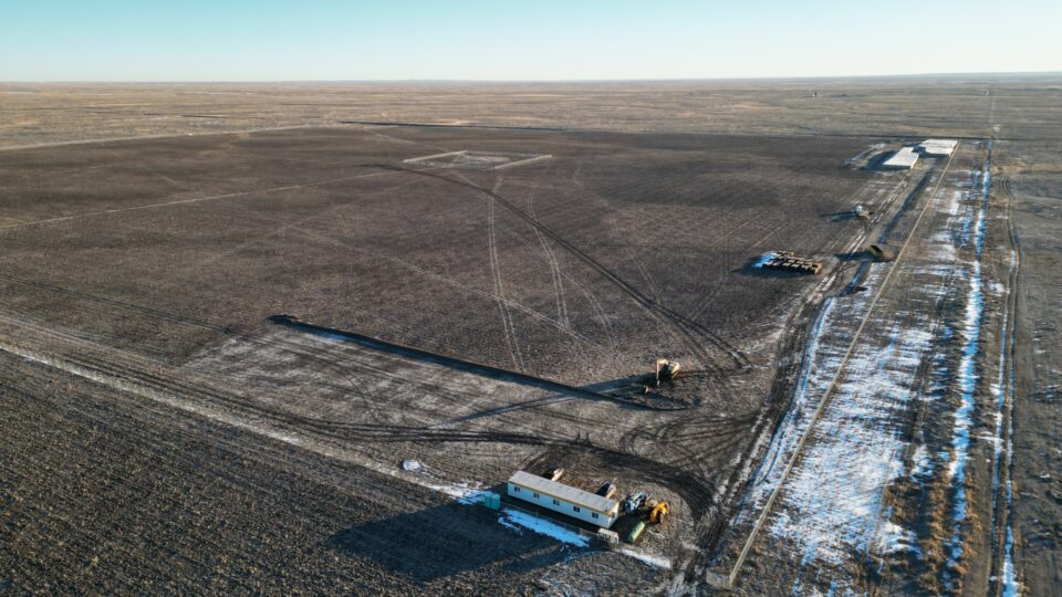 Tilley solar site in Newell, Alberta.