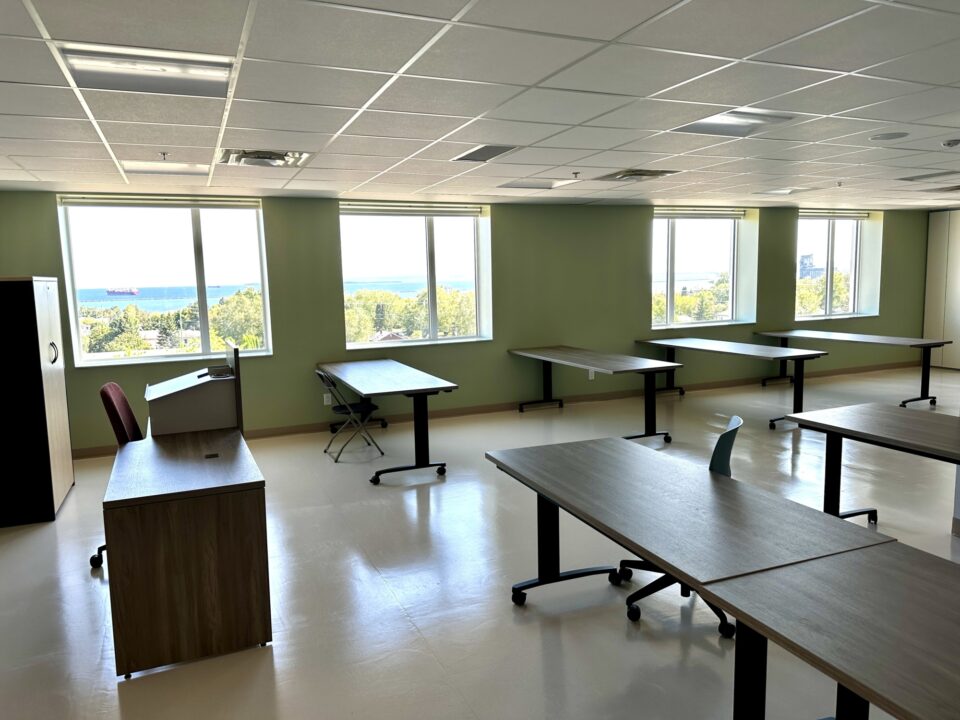 Classroom at Matawa Training and Wellness Centre