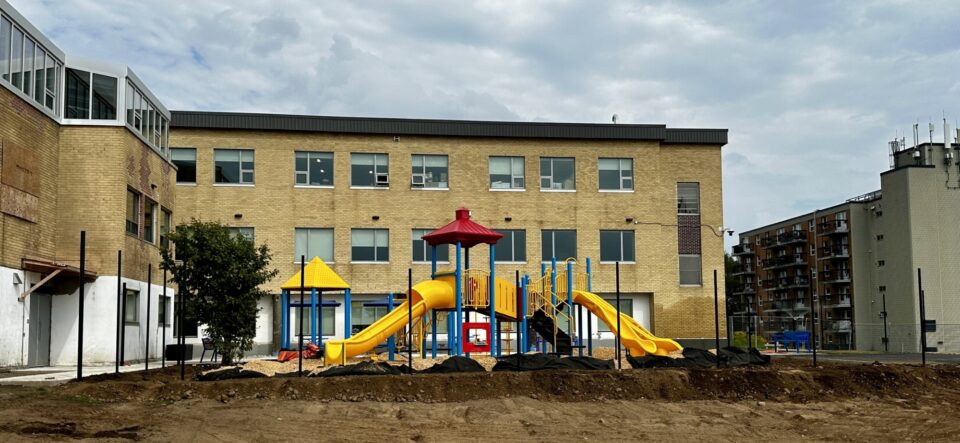 Playground at Matawa Training and Wellness Centre