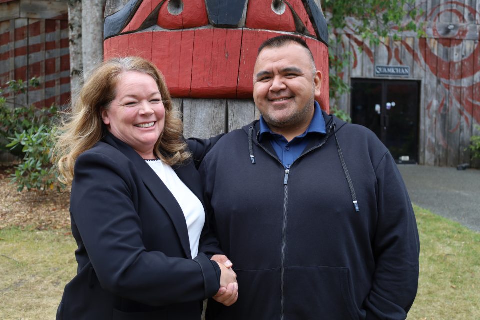 Hillary Thatcher and Malahat Chief