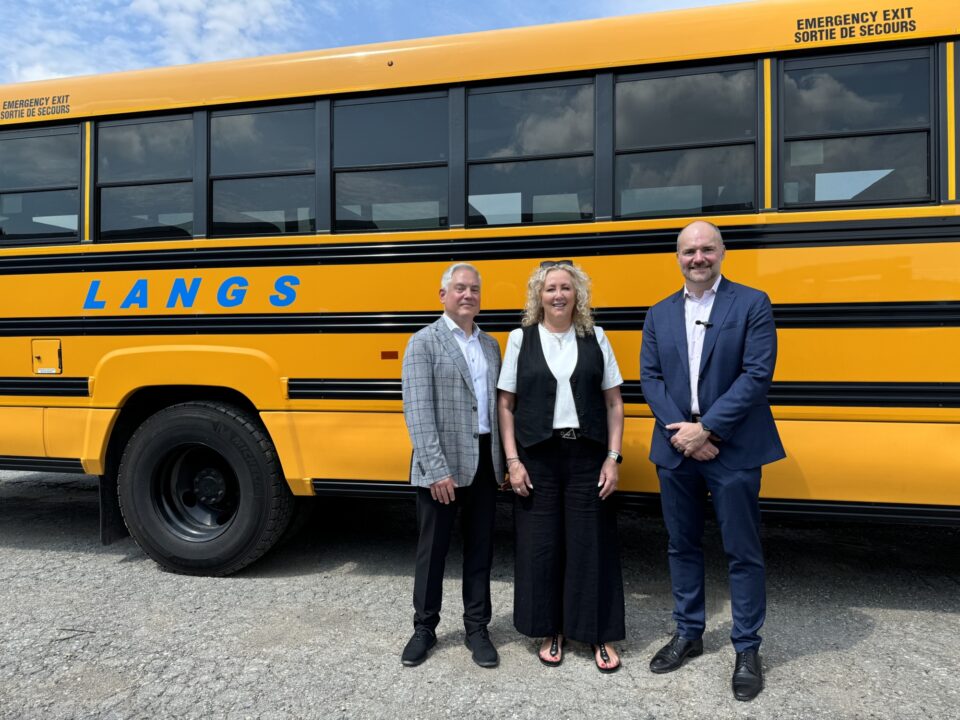 Annonce au siège social de Langs, à London