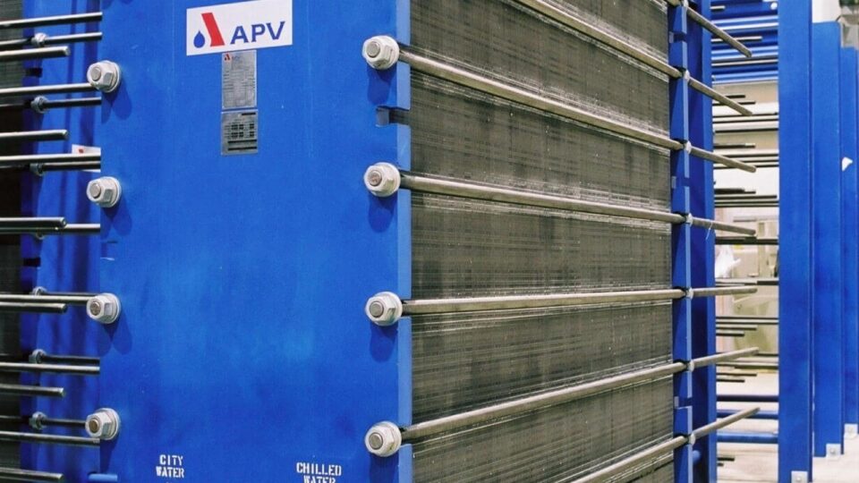 Heat exchange equipment at an Enwave site in downtown Toronto