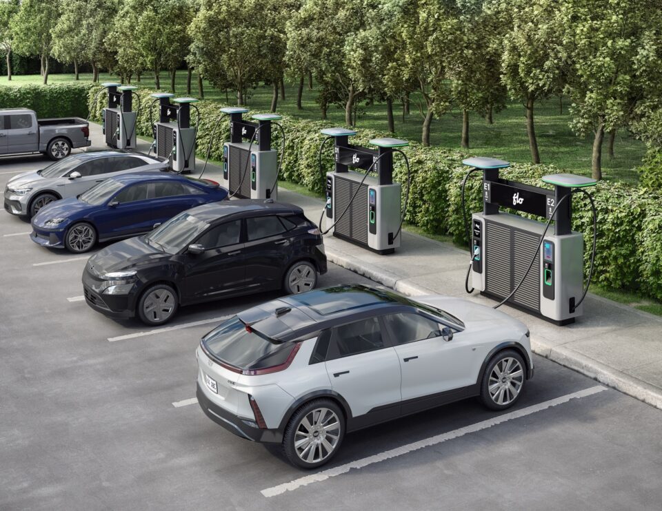 FLO fast chargers that will be installed through CIB investment