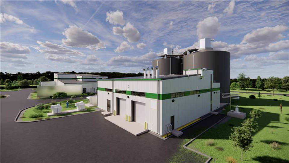 Rendu de la nouvelle installation de traitement des eaux usées de RSR