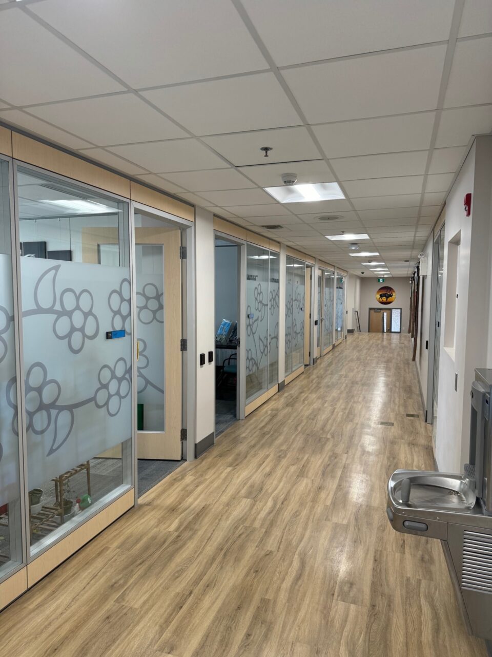 Hallway in Matawa Training and Wellness Centre