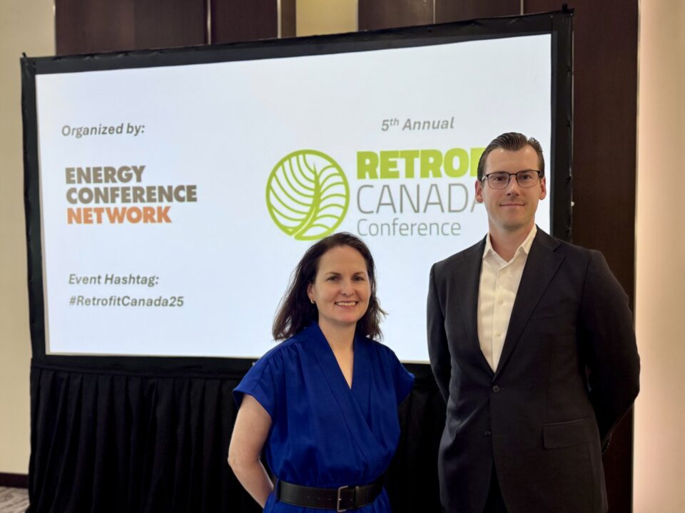 Scotiabank and CIB representatives at the Retrofit Canada Conference.