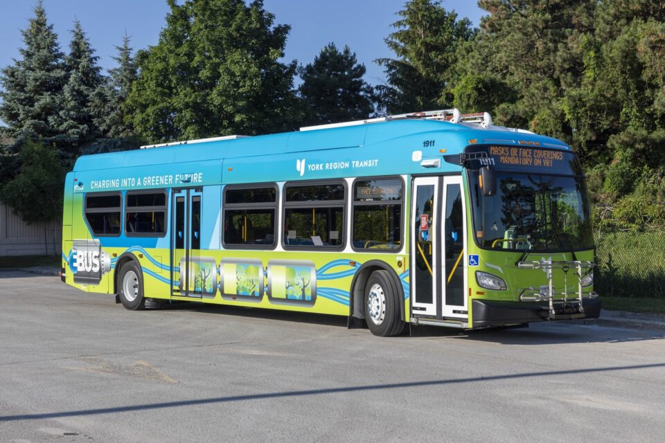 Autobus électrique de York Region Transit